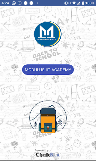 MODULUS IIT ACADEMY Screen 2