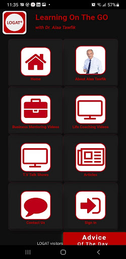 Android application Logat screenshort