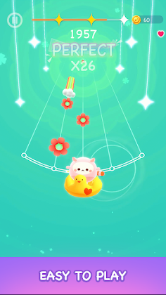 Flappy Cats -Dancing Tiles - Screenshot 3