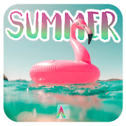 Apolo Summer - Theme, Icon pack, Wallpaper