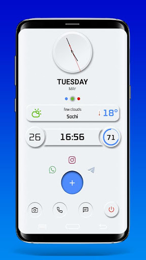 Android application WhiteShadow for Total Launcher screenshort