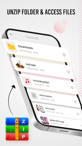 Zip Extractor - Zip UnZIP RAR Screen 3