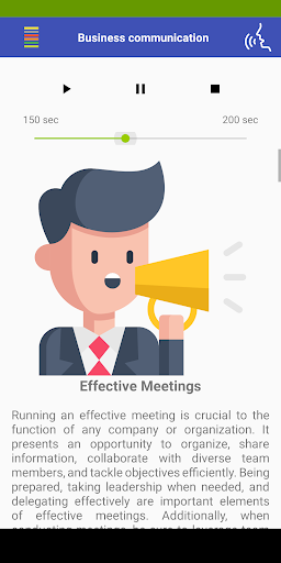 Business communication Screen 3
