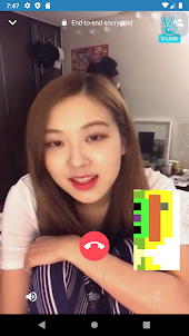 Rose Blackpinkk video call