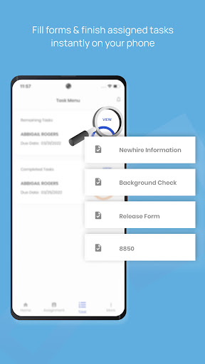 Screenshot of StaffNow