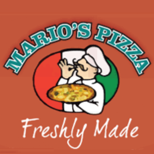 Marios Pizza logo