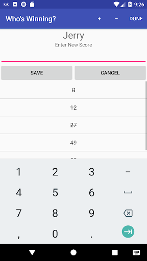 Whos Winning? Screen 3