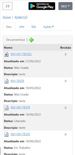 Neocontent ECM ActionITEC Screenshot 4 - AppWisp.com
