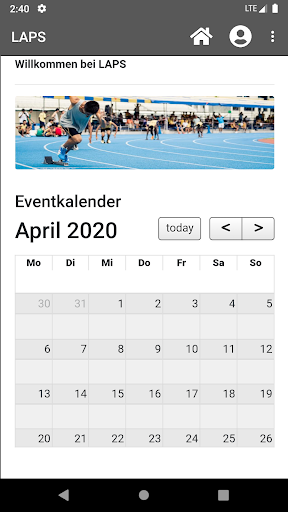 Android application LAPS screenshort