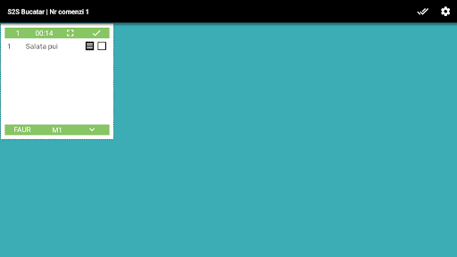 Android application S2S Ecranul Bucatarului screenshort