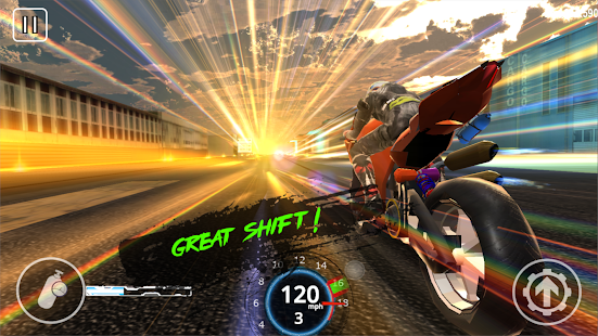 Rebel Gears Course Dragster Moto / CSR France Moto screenshots apk mod 2