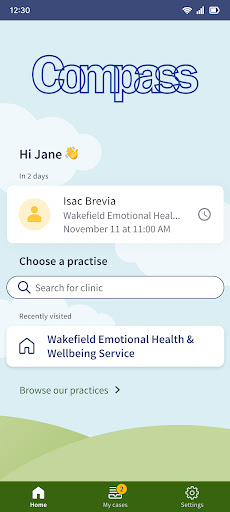 Android application Wakey Wellness screenshort