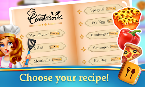 Crazy Chef: Let's cook Food!