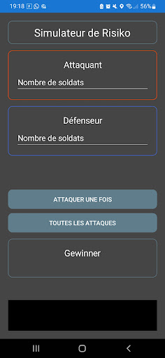 Android application Risiko Sim screenshort