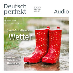 Obraz ikony: Deutsch lernen Audio - Das Wetter: Deutsch perfekt Audio 10/13