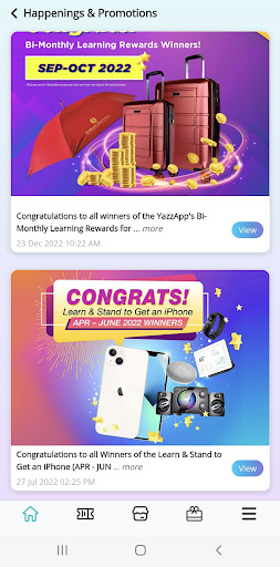 YazzApp Screen 3