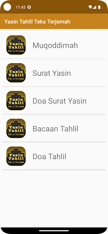 Yasin Tahlil Teks + Terjemah - 1.0 - (Android)