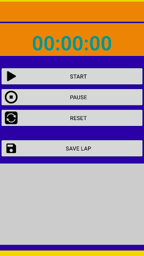 Simple Stopwatch Screen 2