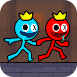 Red and Blue Stickman 2 icon
