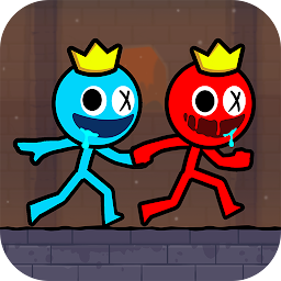Icon image Red and Blue Stickman 2