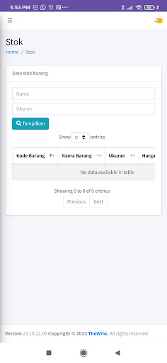 Android application SID BJT screenshort