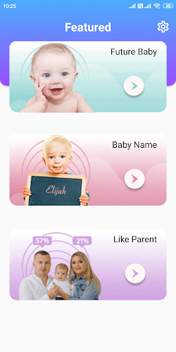 Android application AI Baby Generator: Maker Face screenshort