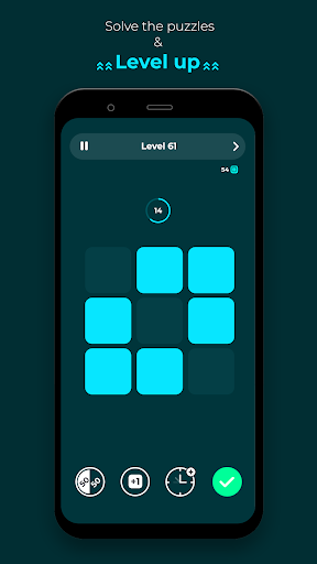 Android application Cubie puzzles screenshort