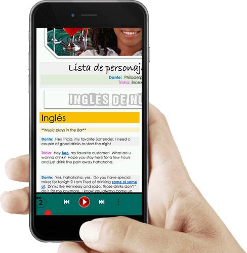 Android application Inglés de Nueva York screenshort