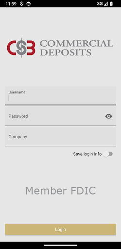 Android application CSB Commercial screenshort