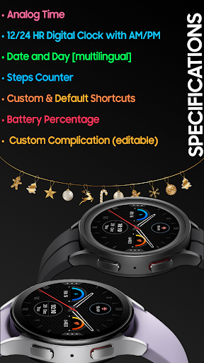 IA103 Classic Analog Watchface Screen 3