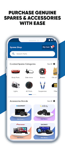 Easy Garage & Spares Shop App Screen 2