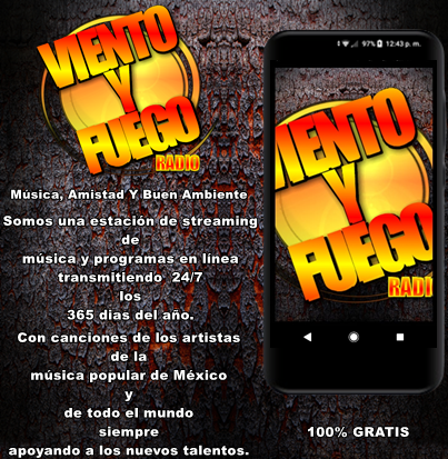Android application Viento Y Fuego Radio screenshort