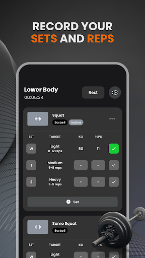 Slated Workout Tracker Gym Log Screen 3
