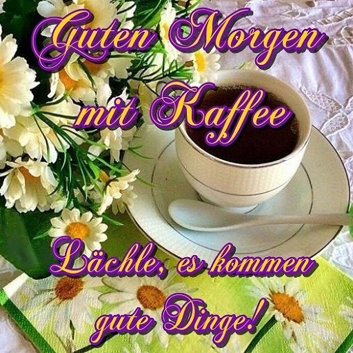 Guten Morgen mit Kaffee logo