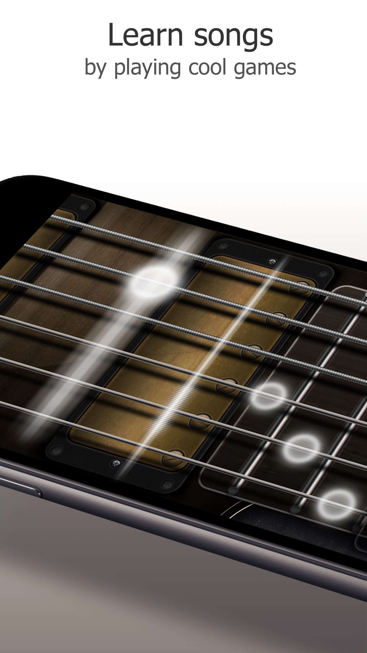 Android application Real Guitar - Music Band Game screenshort
