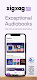 screenshot of xigxag: Audiobooks, But Better