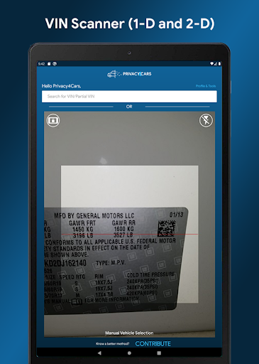 Privacy4Cars Vehicle Privacy