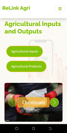 Android application RE Technologies (RelinkAgri) screenshort