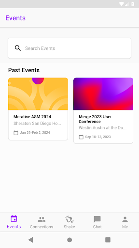 Merative Events Screen 2