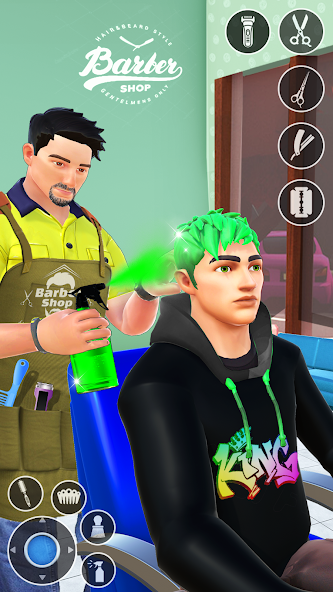 Barber Shop Hair Salon Game MOD APK v4.0 (Unlocked) - Jojoy