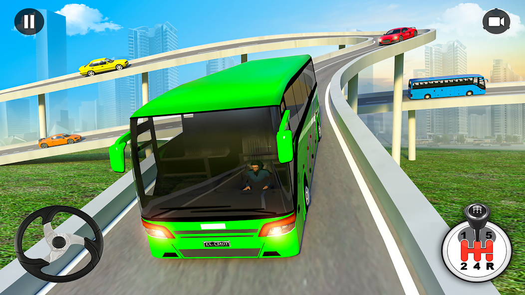 городск трене автобус:симулято 2.2 APK + Мод (Unlimited money) за Android