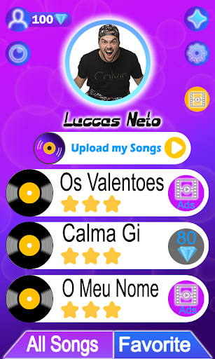 Jogo Luccas Neto Piano Game for Android - Free App Download
