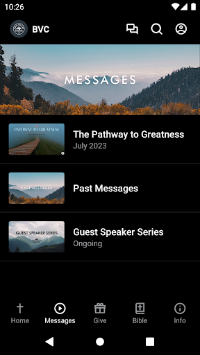 Bear Valley Church Screen 2
