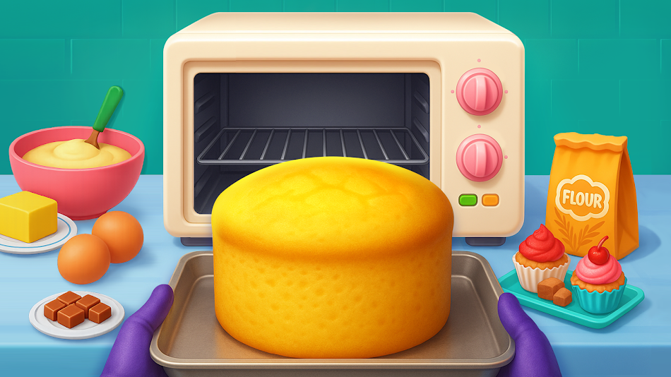 #10. Cake Maker DIY: Baking Games (Android) بواسطة: The Fashion Valley