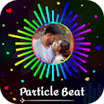 Cover Image of Download Music Beat Video Maker - Particle Music Video 1.0 APK