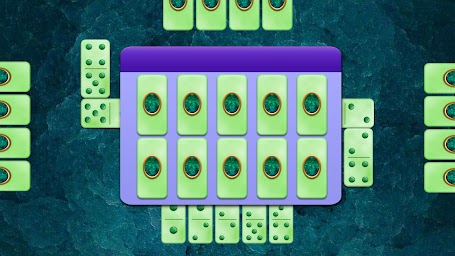 Dominos : Block Draw All Fives
