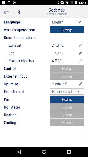 JUSTER Screen 3