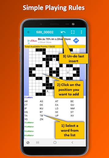 Fill it ins word puzzles - free crosswords screenshots 8