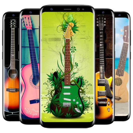 Guitar wallpaper logo
