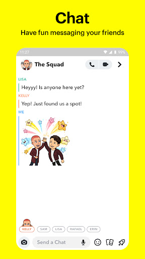 Snapchat v10.53.0.0 – Video Messaging Application poster-1